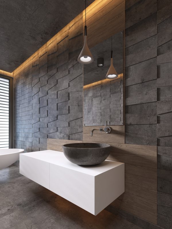 rockamen blog bathroom vanities white color stone washbasin contemporary style 3d rendering