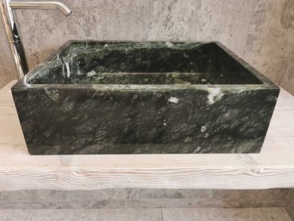 Mramorni Verde umivaonik zeleni luksuz kupaonica mramor dizajn kupaonice dizajn za preuredenje ROCKAMEN